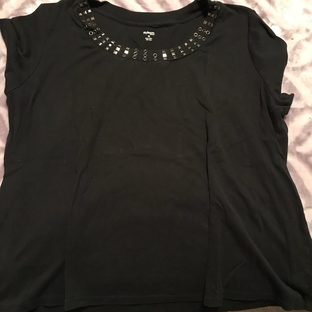 Style & co studded collar